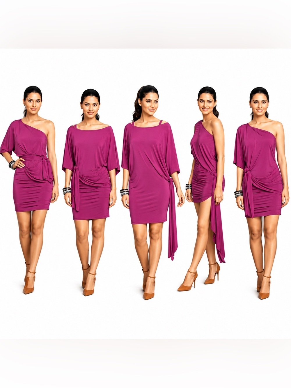 ABI FERRIN | “Nikki” 5-Way Convertible Dress